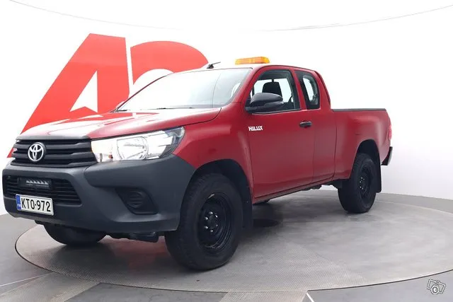 Toyota Hilux Extra Cab 2,4 D-4D 150 4WD Life - ALV 24% / Toyota Approved -turva 1 vuosi ilman km-rajaa ja omavastuuta Image 1